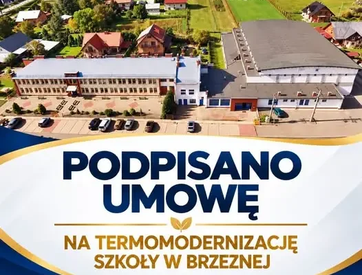 Brzezna: szkoła przejdzie termomodernizację za prawie 2,8 mln zł