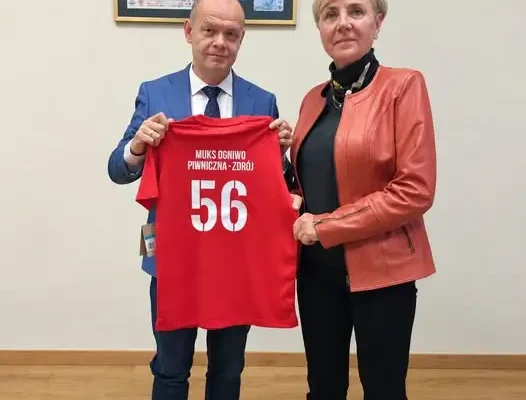 Nowe koszulki dla MUKS Ogniwo Piwniczna-Zdrój