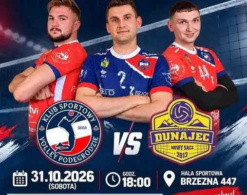 Pierwsze derby Sądecczyzny w siatkówce – Volley Podegrodzie kontra Dunajec Nowy Sącz
