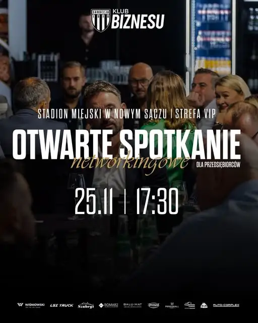 Sandecja Klub Biznesu zaprasza na listopadowe spotkanie networkingowe