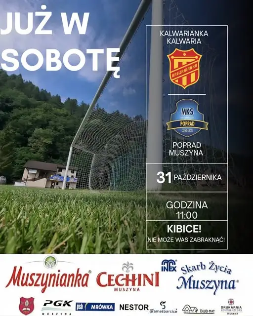 MKS Poprad Muszyna zagra w sobotę z Kalwarianką. Cel: trzy punkty