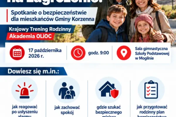 Krajowy Trening Rodzinny w Mogilnie – naucz się reagować na zagrożenia