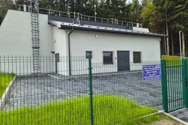 Gmina Chełmiec z nowym zbiornikiem wody pitnej. Inwestycja za ponad 2,6 mln zł zakończona