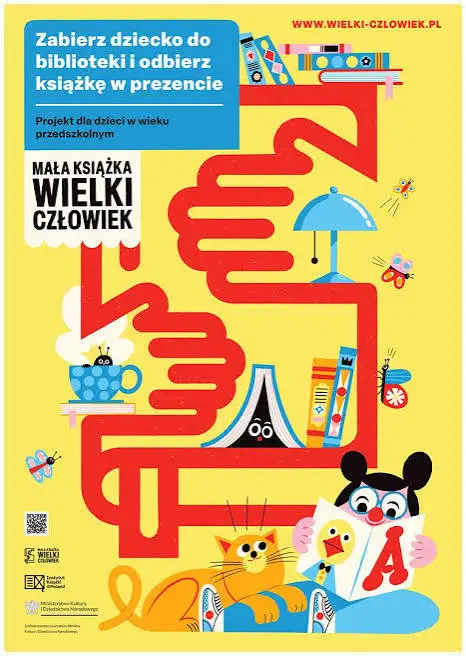 Rusza dziewiąta edycja „Małej książki – wielkiego człowieka”. Biblioteka w Tęgoborzy zaprasza przedszkolaki